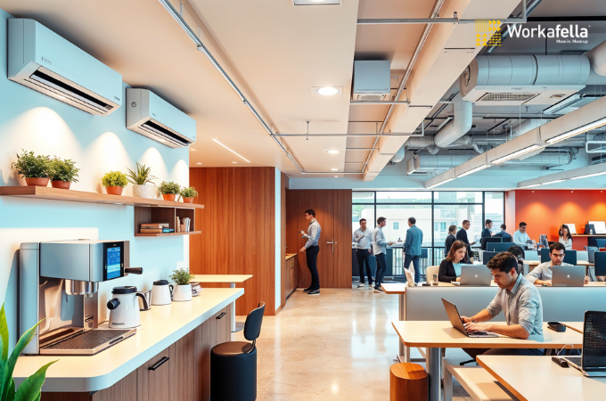 Experience amenity-rich coworking spaces